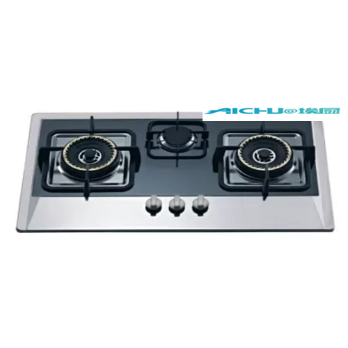 3 Burners Stainless Steel Infrated Lighter Gas Stove